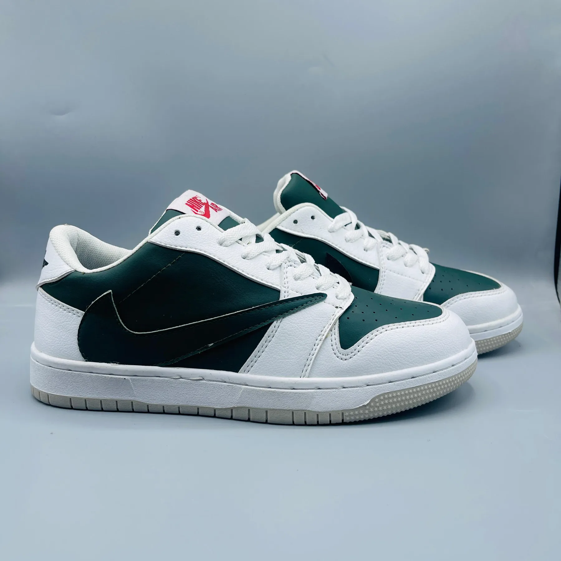 Dunk Low-inspired shoes | 20 white green